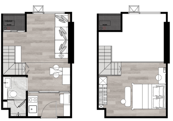 1 Bedroom_DUO Space _25 sq.m
